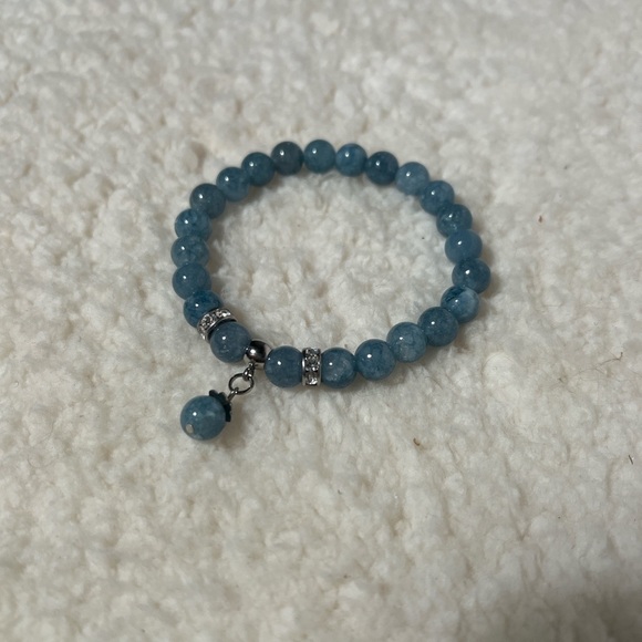 Bracelet 8mm Aquamarine - Picture 7 of 8